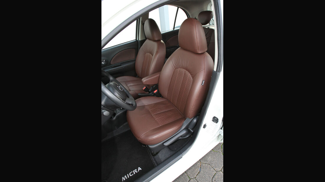 Nissan Micra 1.2 DIG-S, Fahrersitz
