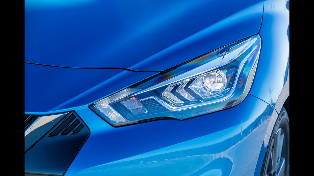 Nissan Micra - Kleinwagen - Fahrbericht - Power Blue