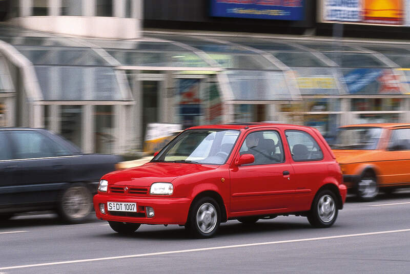 Nissan Micra, Seitenansicht