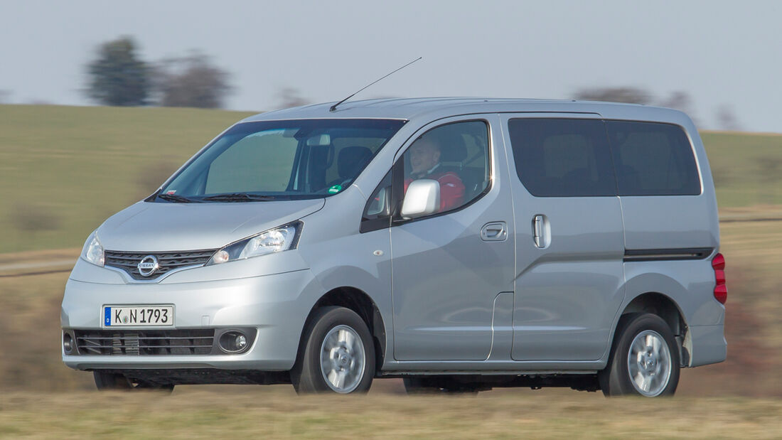 Nissan NV 200 Evalia DCI 110, Seitenansicht