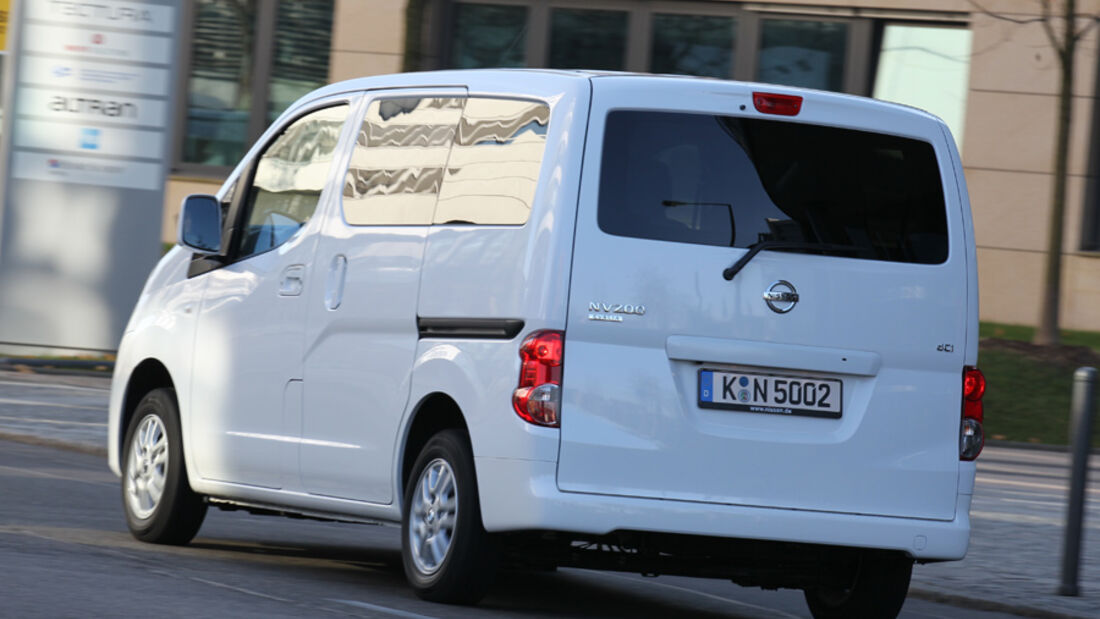 Nissan NV 200 Evalia dCi 110, Heck