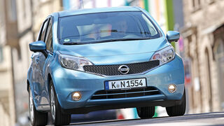 Nissan Note 1.2 DIG-S, Frontansicht