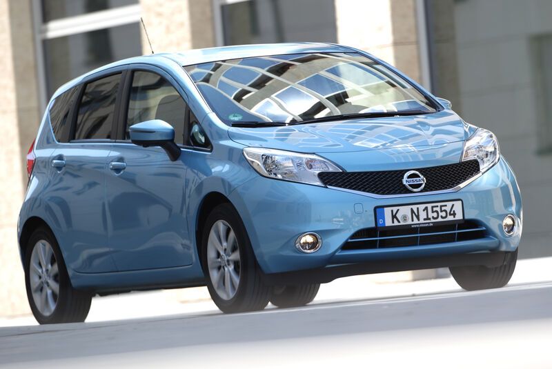 Nissan Note 1.2 DIG-S, Frontansicht