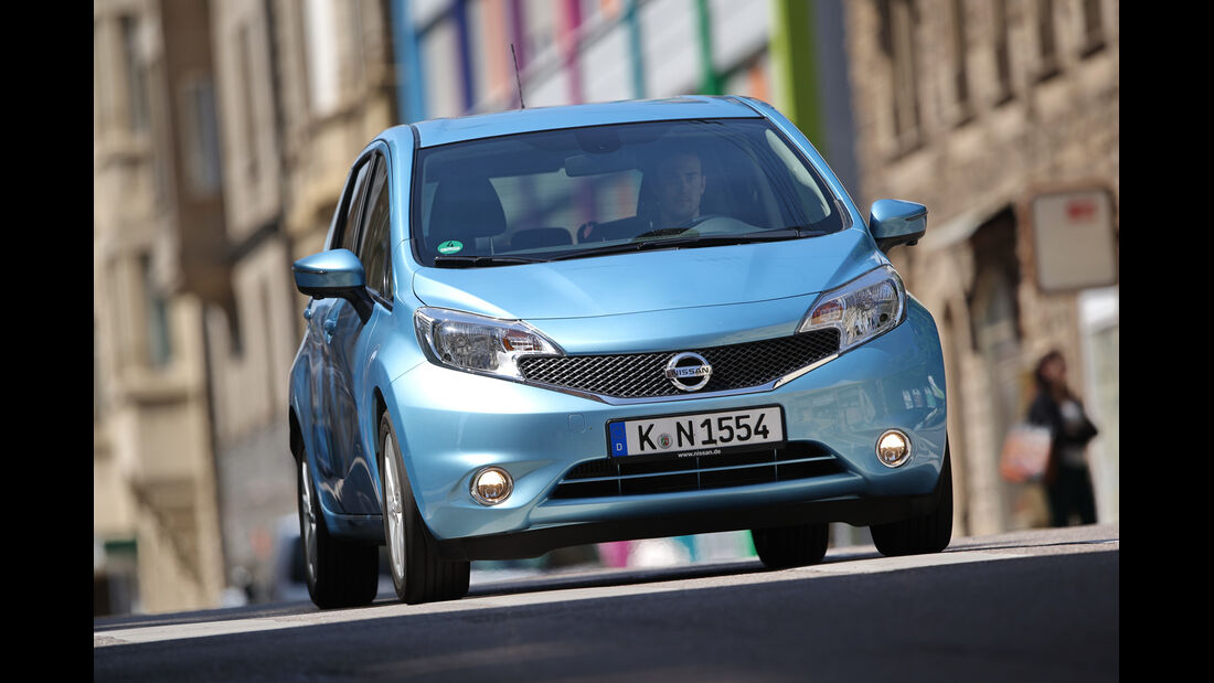 Nissan Note 1.2 Dig-S TEKNA, Frontansicht