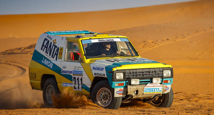 Nissan Patrol Fanta Limon Paris-Dakar 1987