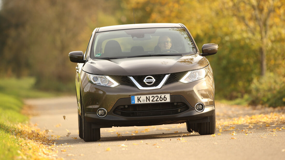 Nissan Qashqai 1.2 DIG-T, Frontansicht