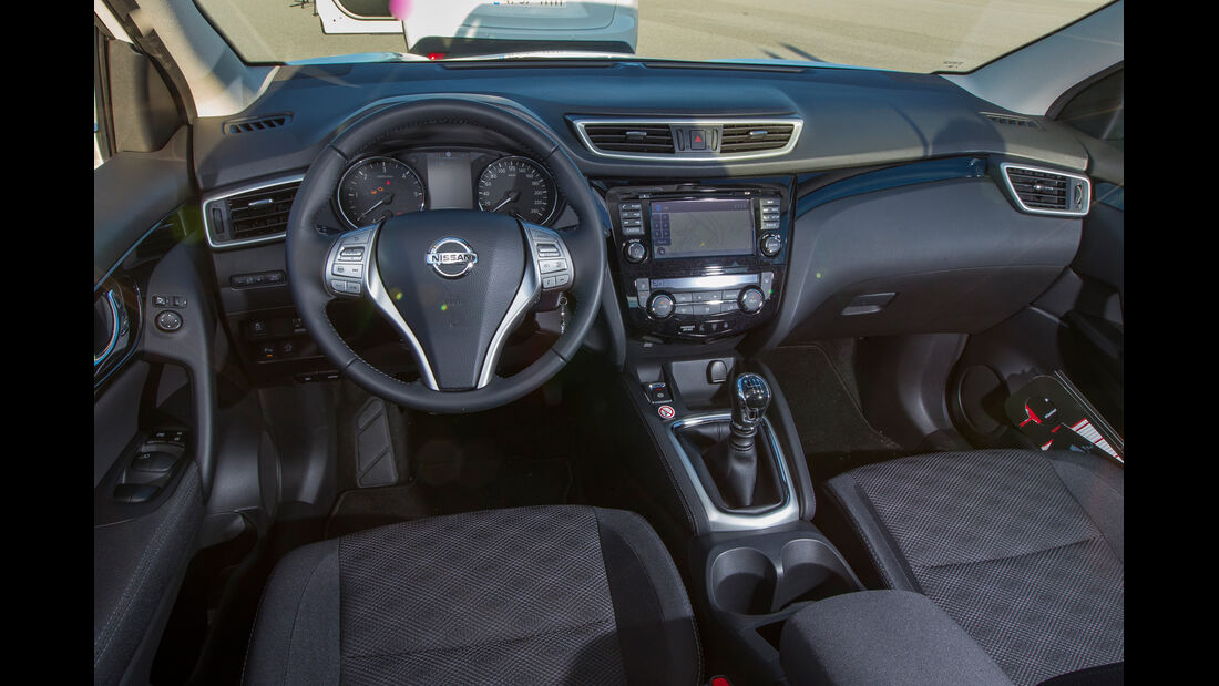 Nissan Qashqai 1.5 dCi, Cockpit