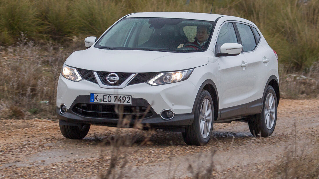 Nissan Qashqai 1.5 dCi, Frontansicht