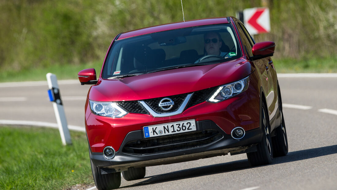 Nissan Qashqai, Frontansicht