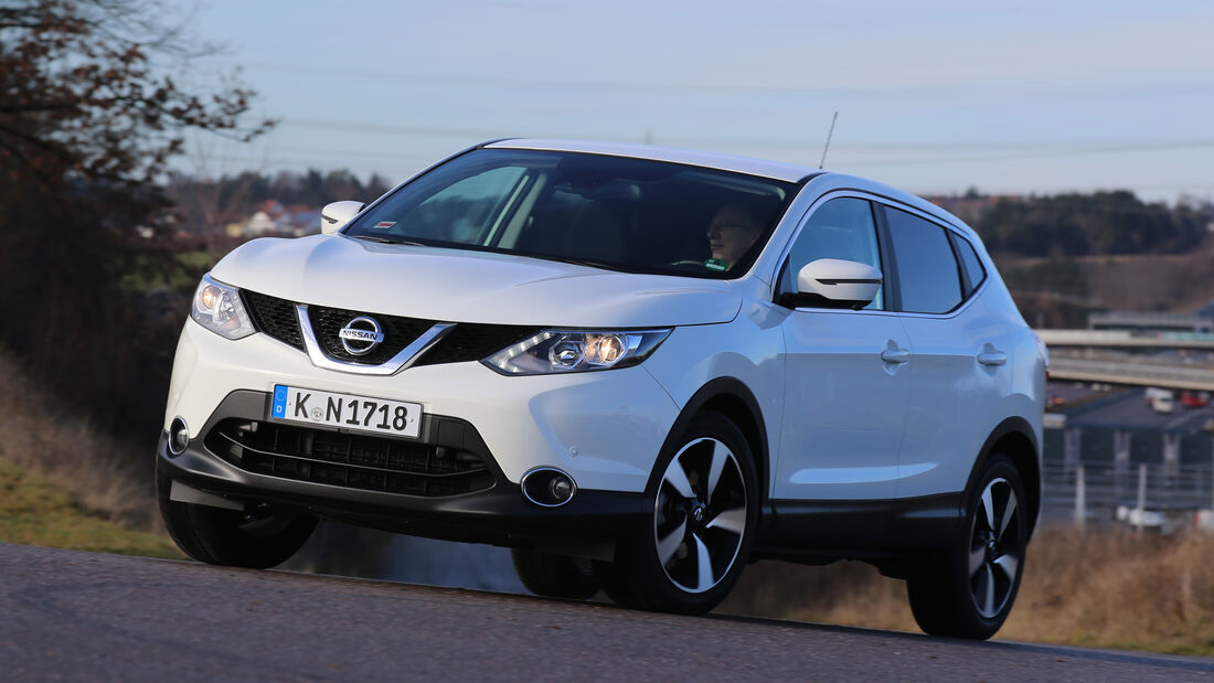 Nissan Qashqai, Frontansicht