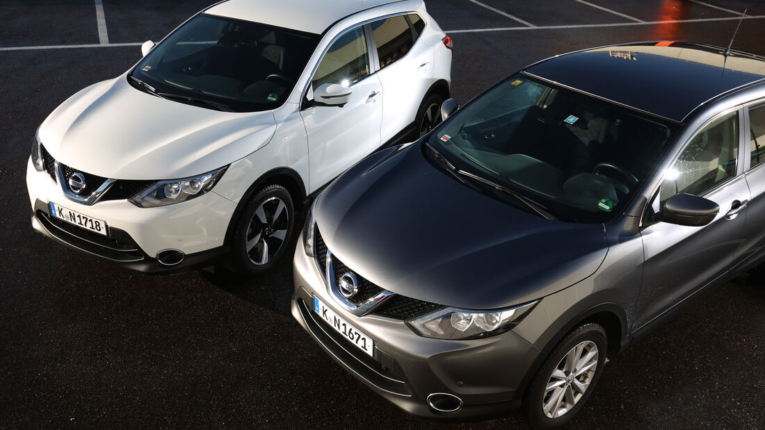 Nissan Qashqai, Frontansicht