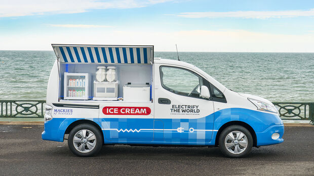 Nissan e-NV200 Ice Cream Prototyp