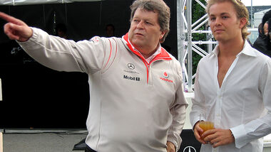 Norbert Haug und Nico Rosberg