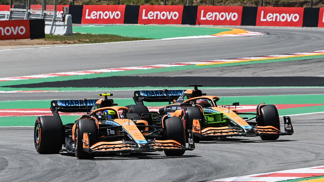 Norris & Ricciardo - McLaren - Formel 1 - GP Spanien - Barcelona - 20. Mai 2022