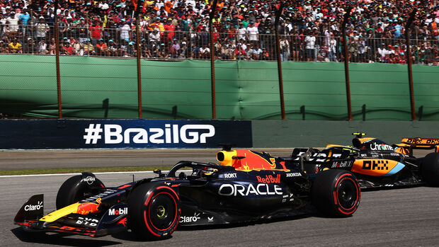 Norris - Verstappen - GP Brasilien 2023 - Rennen