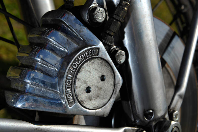 Norton 850 Commando, Getriebe, Detail