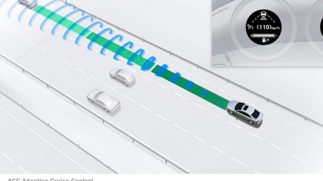 Notbremsassistent Der Assistent bremst schneller als der Mensch auto motor und sport