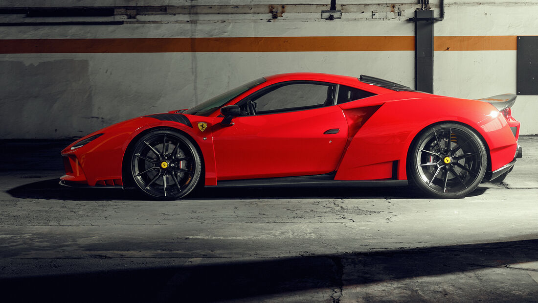 Novitec N-Largo Ferrari F8 Tributo Widebody