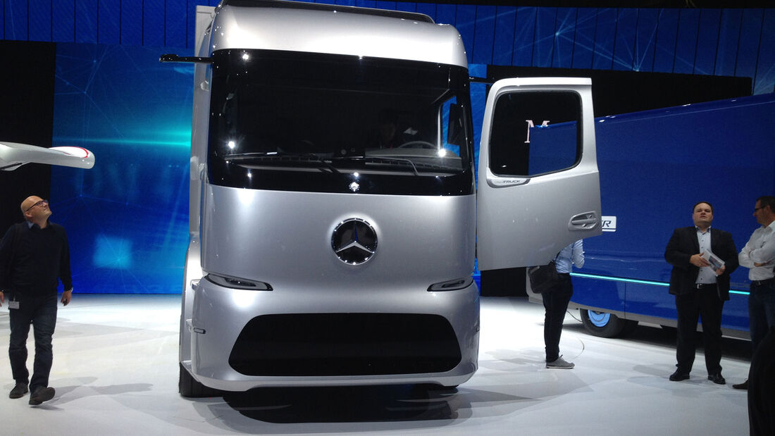 Nutzfahrzeug IAA Hannover 2016 – Weltpremiere Mercedes Urban e-Truck