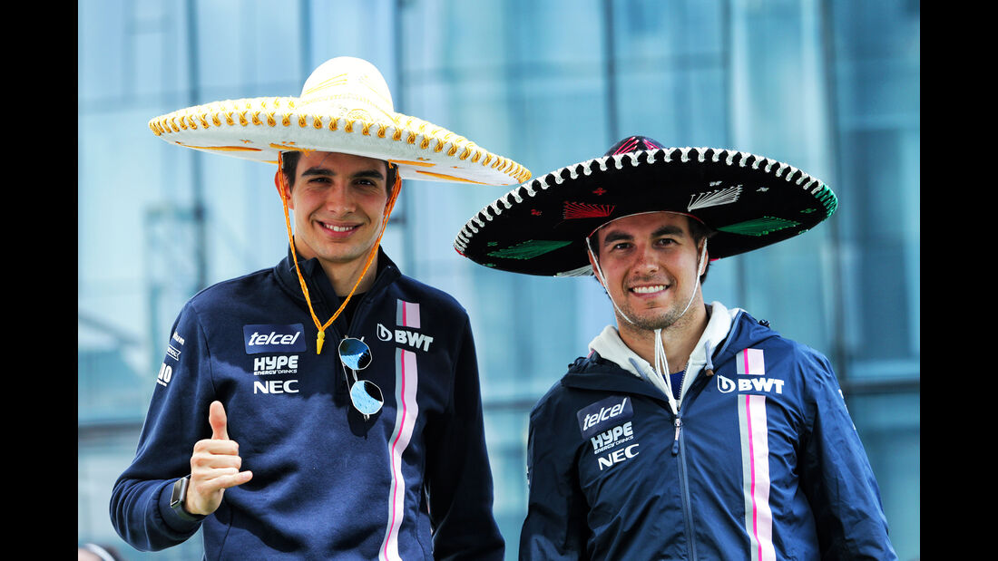 Ocon & Perez - Force India - Formel 1 - GP Mexiko - 25. Oktober 2018