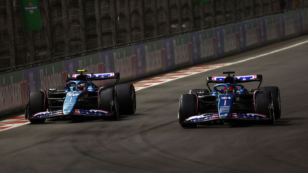 Ocon vs. Gasly - Formel 1 - GP Las Vegas 2023