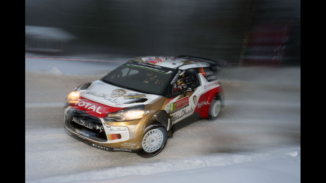 Östberg, Citroen, WRC Rallye Schweden 2014