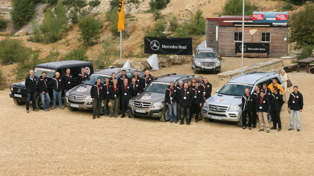 Offroad Challenge 2010, Mercedes Geländewagen