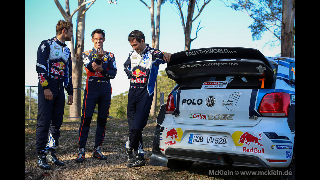 Ogier, Mikkelsen & Neuville - WRC Australien 2016