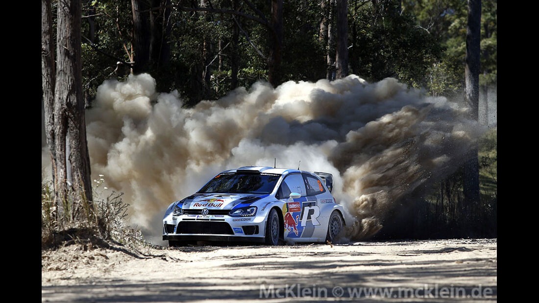 Ogier, WRC Rallye Australien 2013