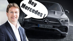 Ola Källenius Mercedes CEO Grußbotschaft MBUX 2021