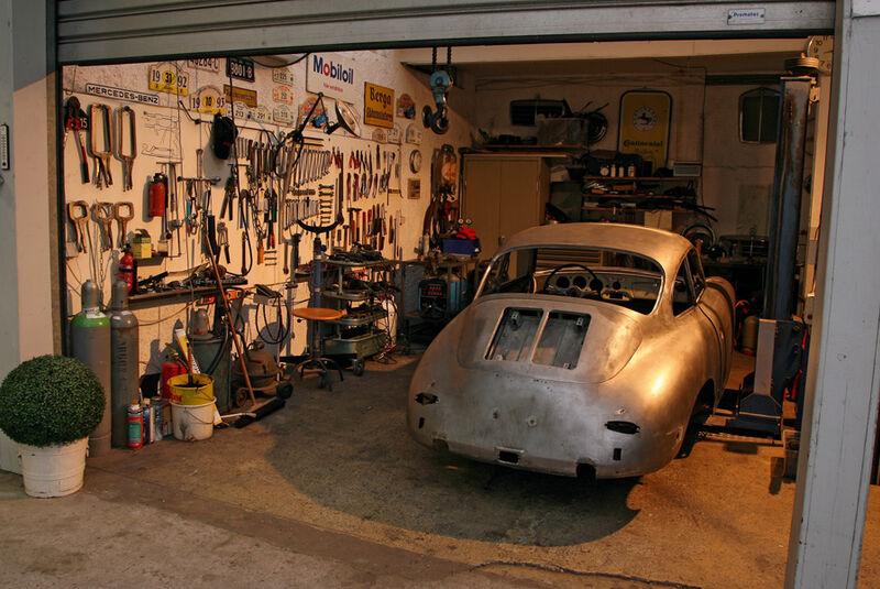Oldtimer, Garage