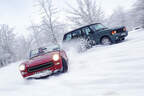 Oldtimer im Schnee