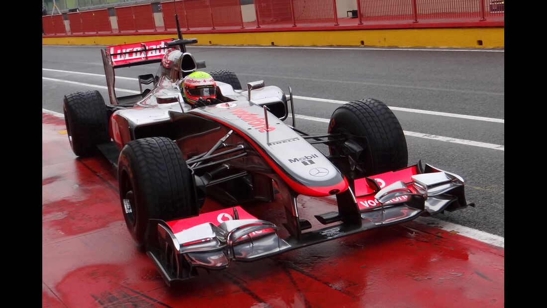 Oliver Turvey  - McLaren - Formel 1-Test - Mugello - 1. Mai 2012
