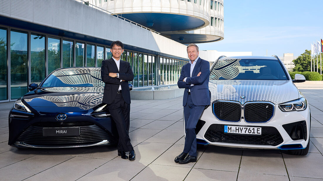 Oliver Zipse Koji Sato Vorstandsvorsitzender BMW Präsident Toyota