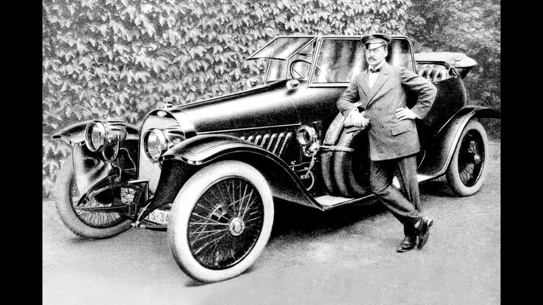 Opel 40/100 PS, Großherzog Ernst Ludwig von Hessen und bei Rhein, 1912