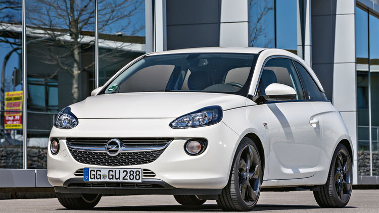 Opel Adam 1.0 DI Turbo, Frontansicht