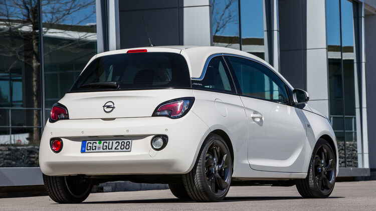 Opel Adam 1.0 DI Turbo, Heckansicht