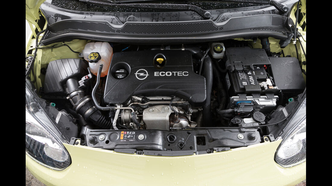 Opel Adam 1.0 DI Turbo, Motor