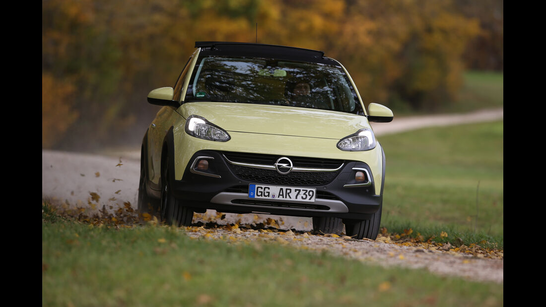Opel Adam 1.0 DI Turbo Rocks, Frontansicht