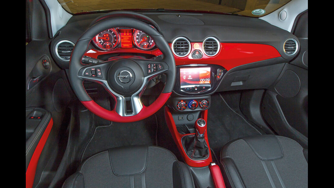 Opel Adam 1.4 ECOFLEX, Cockpit, Lenkrad