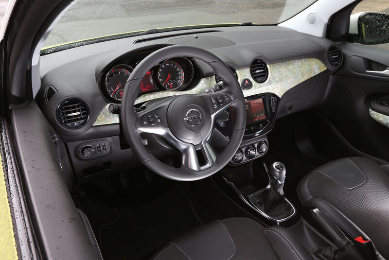Opel Adam 1.4 Jam, Cockpit
