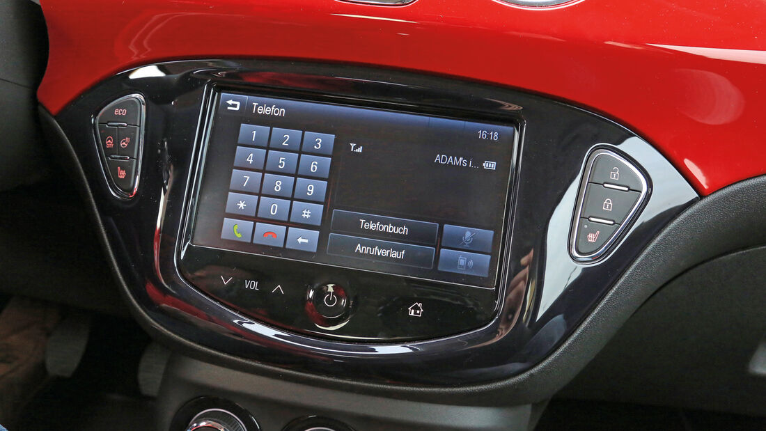 Opel Adam Infotainment: Günstig navigieren mit Smartphone und App