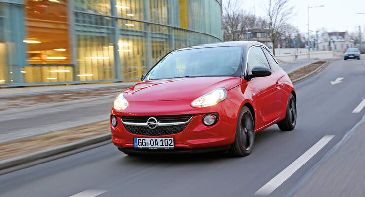 Opel, Adam, Frontansicht