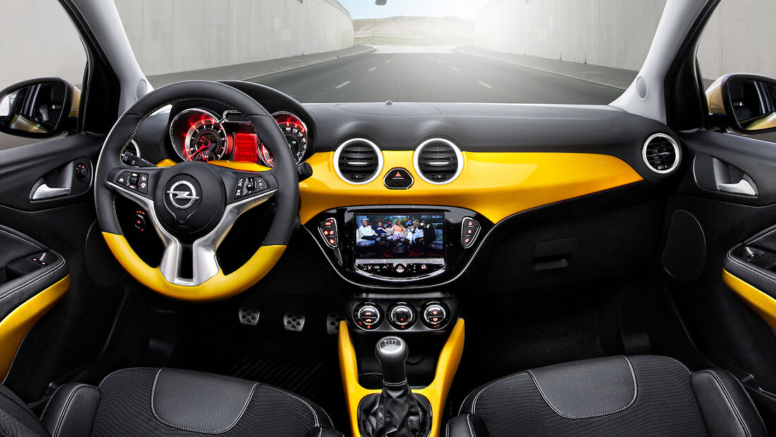 Opel Adam, Innenraum, Cockpit