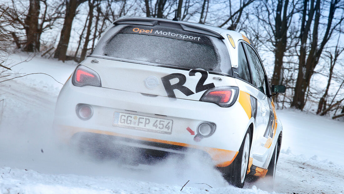 Opel Adam R2, Rallye-Studie