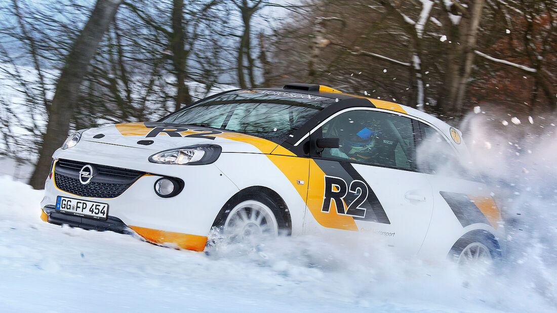 Opel Adam R2, Rallye-Studie