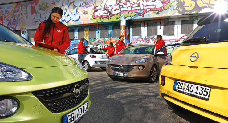 Opel Adam, Verschiedene Modelle