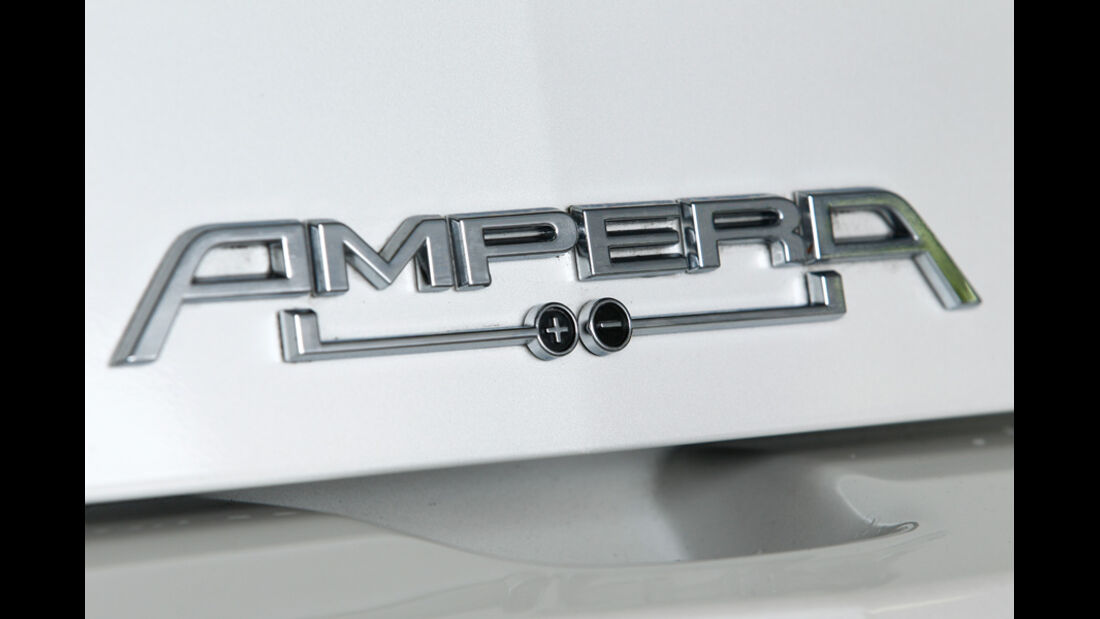 Opel Ampera, Emblem, Typenbezeichnung
