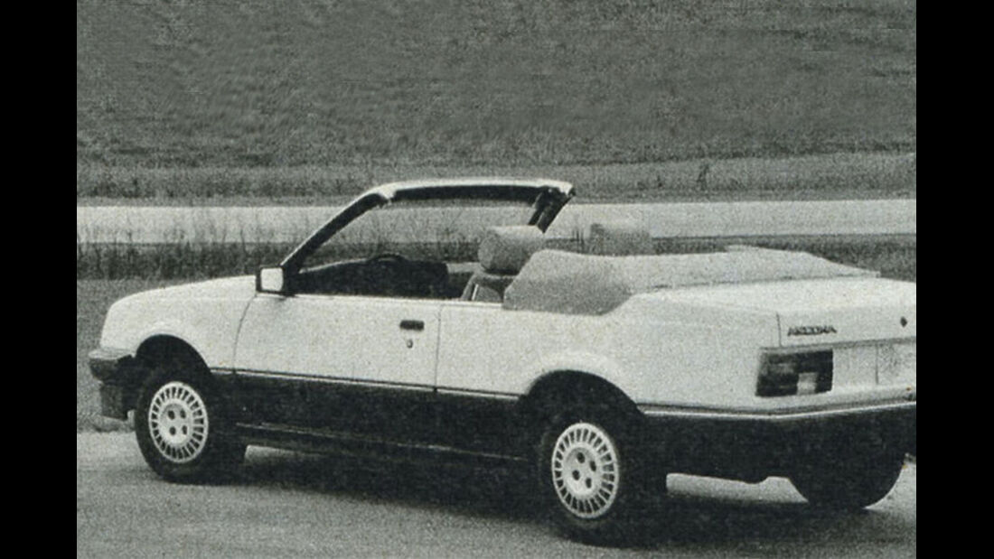 Opel, Ascona Cabriolet, IAA 1981