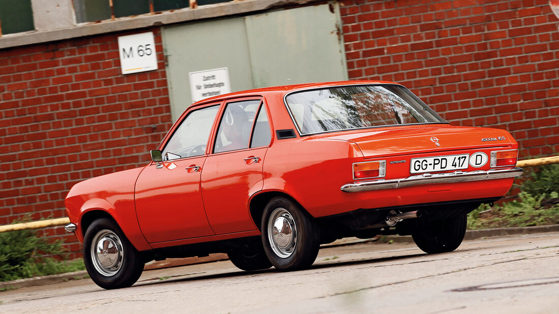 Opel Ascona, Seitenansicht